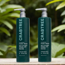 2 x Crabtree  Evelyn Cleansing Hand Wash 15fl. 443ml NEW 