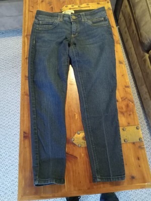 democracy ab solution technology jeans women's Sz 6 ankle skimmer dark indigo