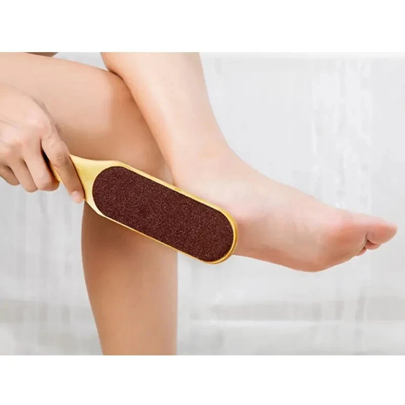 2 PIEZAS Raspador de Pies Pedicura Piel Removedor de Callos Doble Cara Madera Foto 2 de 4