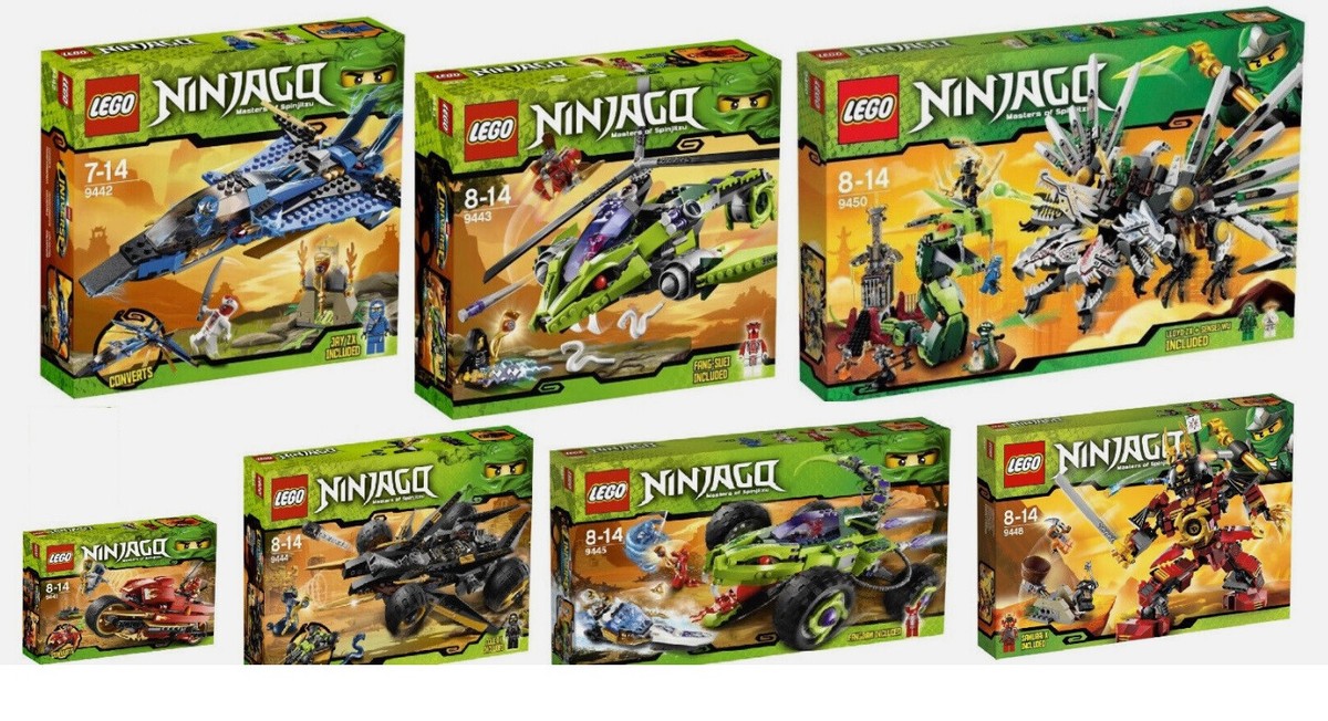 NILE いろいろセット BRAND NEW LEGO NINJAGO RISE OF THE SNAKES 7 SETS Retried 2012 +