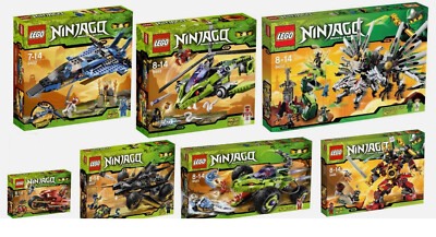 BRAND NEW LEGO NINJAGO RISE OF THE SNAKES 7 SETS Retried 2012 +