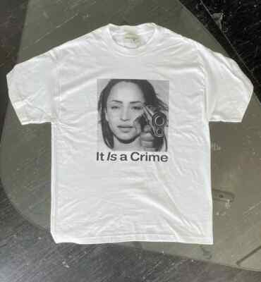 #ad #ad Sade T Shirt Sade it is a crime gun White T shirt Unisex AN47215 $24.11