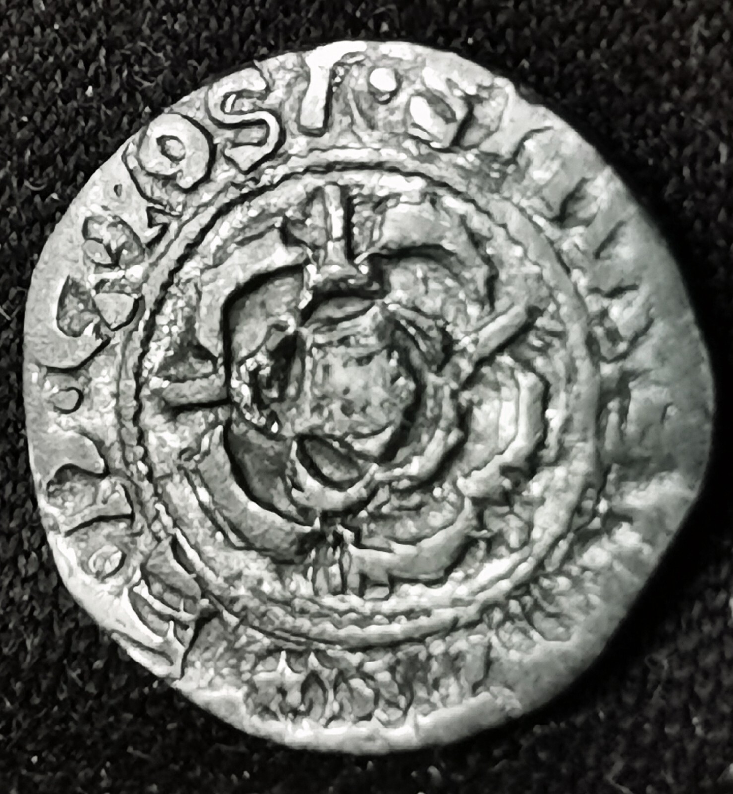 Scottish Hammer.162534 Shilling Not Genuine, Charles I Ultra RARE,Gap