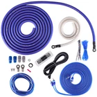 NEW SKAR AUDIO 1/0 GAUGE 3000 WATT OFC AMPLIFIER WIRING KIT W RCA (SKAR0ANL-OFC)