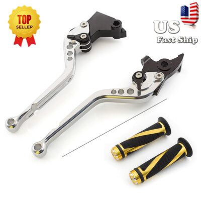 CNC Racing Short Brake Clutch Lever Grips For 650 Interceptor/650 Interceptor