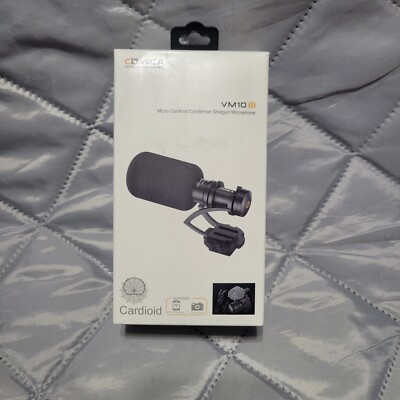 COMICA Camera Microphone CVM VM10II Professional Video Microphone w/ Shock Mount