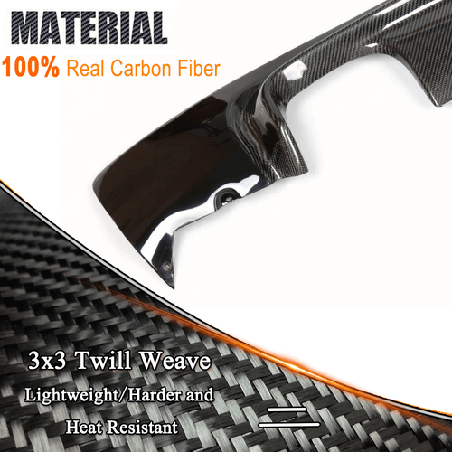 For BMW 3 Series E46 M3 2001-2007 Carbon Fiber Rear Bumper Diffuser Lower Lip - Picture 10 of 10