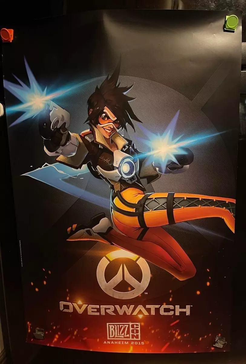 Poster, Quadro Overwatch - Tracer em