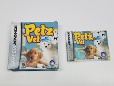 Petz Vet Authentic Game Boy Advance Box  Manual 