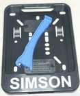 Kennzeichenhalter Simson S70 S50 S51 SR50 SR80 Schwalbe KR51 Wechselkennzeichen 