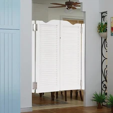 Countryside  Double Half Door Double-hinged Caf?? Door With Hinges