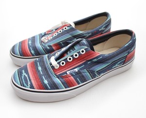 vans slip on aztec