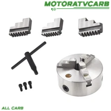 ALL-CARB K11-160 Lathe Chuck 6Inch Metal Lathe Chuck Self-centering 3 Jaw Chuck