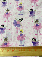 "Tippy Toes" cotton print fabric by Fabric Tradtions 2010 26" by 43"