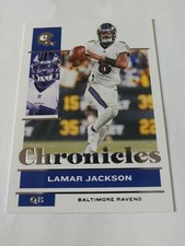 Lamar Jackson 2021 Panini Chronicles Football Card