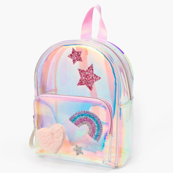 Holographic top backpack mini