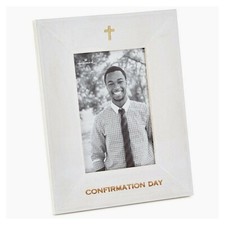 Hallmark Commemorative Confirmation Wood Frame 4x6 Picture Frames Religious