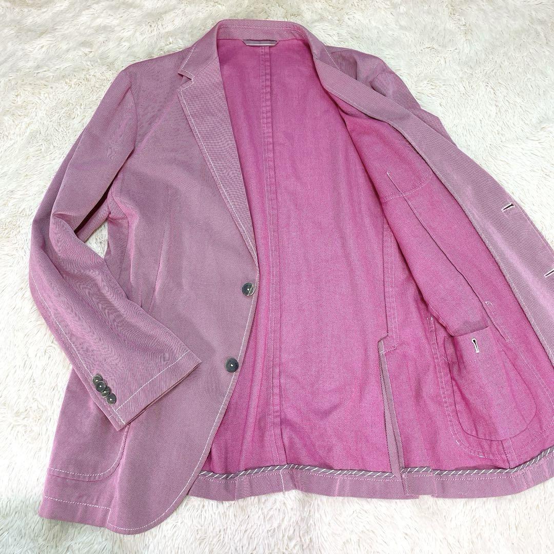 Rare] Ermenegildo Zegna Cotton Swiss Pink Tailored 54 | eBay