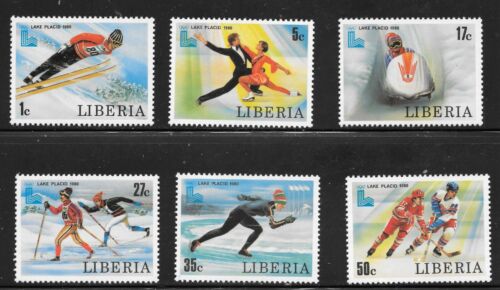 Liberia (1980) - Scott # 867 - 872,   MNH - Picture 1 of 1