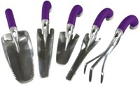Radius Garden 5-piece Purple Ergonomic Hand Tool Set Home Outdoor Lawn Equipment on sale Radius Garden 5-piece Purple Ergonomic Hand Tool Set Home Outdoor Lawn Equipment on sale