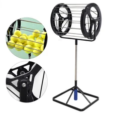 Tennis Ball Pick Up Hopper Automatic Balls Receiver with Handle Pick Up 55 Balls