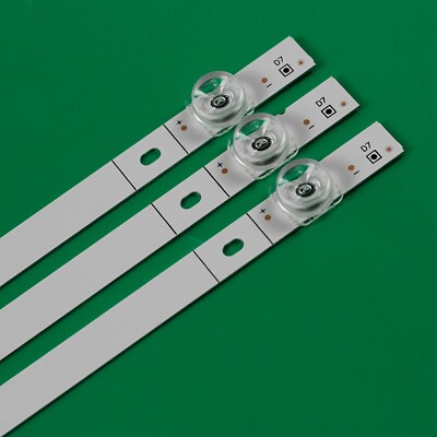 Kit/3pcs TV LED Strips For Hisense H43A6140 H43A6140UK JL