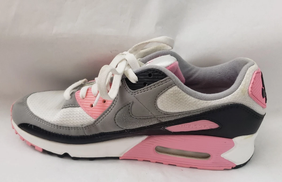 🔥Nike Air Max 90 Size 10 Recraft Rose White Pink Shoes CD0881-101 🔥