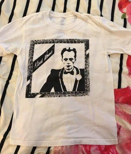 KLAUS NOMI 19441983 Shirt Short Sleeve White Unisex S-5XL CC4698