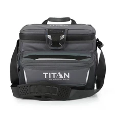 Titan by Arctic Zone 16 Can Zipperless Soft Sided Cooler - Castle