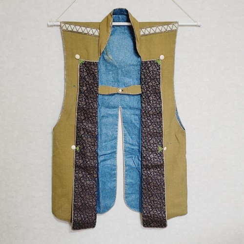 Samurai Jinbaori armored suit warrior's vest Original item Edo period Life-size