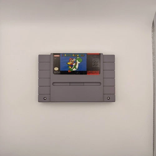 New ListingSuper Mario World SNES Tested & Working Authentic Cartridge Only