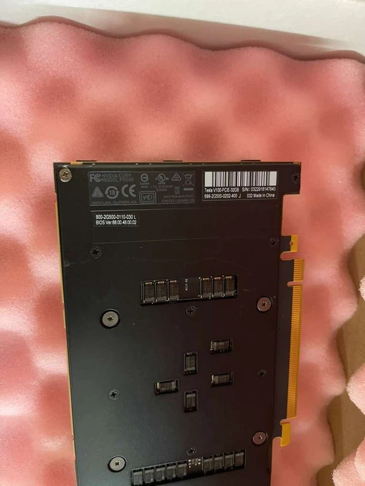 T39XP DELL /NVIDIA Tesla V100 32GB HBM2 CUDA GPU PCIe Graphics Card 0T39XP - Image 3 of 4