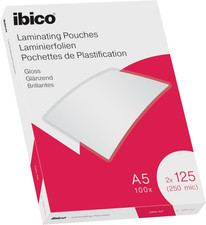 Laminierfolien A5 250 Mikron (2 x 125 mic), 1...