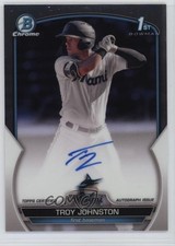 2023 Bowman Chrome Prospect Auto Troy Johnston #CPA-TJN Auto 1j1i