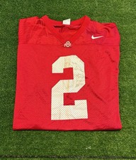 Ohio State Buckeyes jersey mens XL red white nike football #2 terrelle pryor OSU