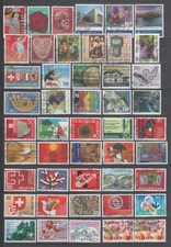Schweiz Briefmarken bis 2022 gestempelt