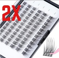 2X LANKIZ DIY Eyelash Extension, 72pcs Lash Clusters Individual Lash Exte....269