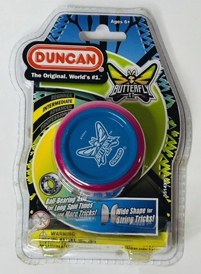Duncan Butterfly XT Intermediate Yo-Yo Blue/Purple New Kids Interactive Fun