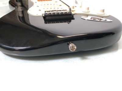 2009 Fender Stratocaster 6 String Electric Guitar Mexico Black