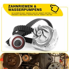Für FIAT Doblo I/II & Fiorino Zahnriemen-Set mit Wasserpumpe 55184081 55221397