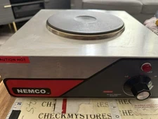 Pre Owned Nemco 6310-1  120V Single Burner Electric Range / Hot Plate - 120v