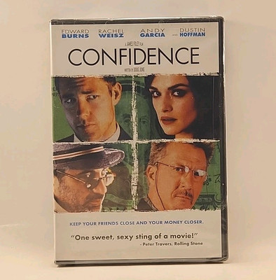 Confidence (DVD, 2003) Ed Burns/Dustin Hoffman Lions Gate USA w1s2 1642