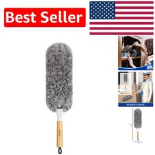 Lint Free Microfiber Duster - Reusable & Machine Washable for Easy Cleaning