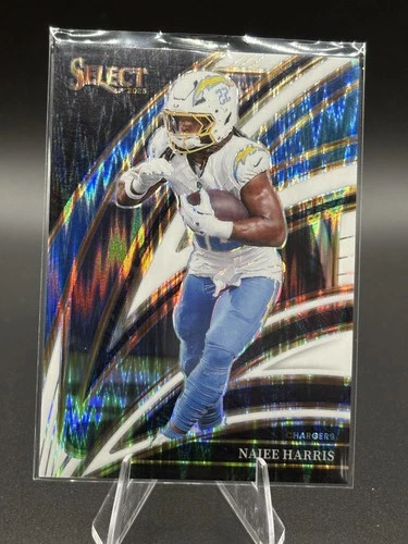 Najee Harris 2025 Panini Select Club Level #203 White Shock Prizm /799