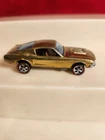 1967 Hot Wheels Redline Custom Mustang – Gold w/ Tan Interior – Nice