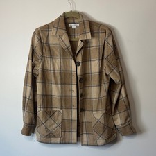 Pendleton Womens Virgin Wool Button Jacket Lightweight Small