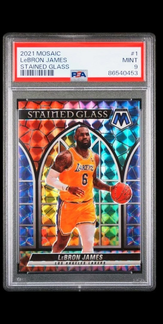 LeBron James Professional Sports Authenticator (PSA) Basketball 