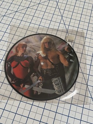 Thor Thunder On The Tundra Vinyl 7'' Picture Disc UK Import 45-RPM Heavy Metal