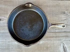Wagner Ware Sidney-0- Cast Iron Nickle Plated Double Skillet 1401-C