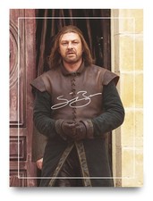 Sean Bean Signed Autograph Photo Print 8x6 Game of Thrones Jon Snow